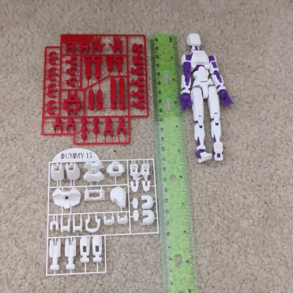 New.Set.3D printed.Dummy 13. only set.